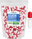 XPRS Nutra Boyutu 00 Boş Kapsüller - 1000 Kont Boş Gelatin Capsules - DIY Capsule Filling - Do-It- Yourself Supplements (Red/White)