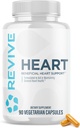 Revive MD Health Supplements, 90 κάψουλες Veggie - CoQ10 συμπλήρωμα υποστηρίζει καρδιακή λειτουργία μυών - συνένζυμο Q10 200mg προωθεί υγιή ροή - Vegan-Friendly & Gluten-free