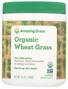Amazing Grass Wheat Grass Powder: 100% Whole-Leaf Wheat Grass Powder for Energy, Detox & Immunity Support, Chlorophyll Providing Greens, 30 Servings
