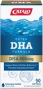 CATALO Ekstra DHA Formula, 800 mg DHA hizmet başına, Ocean Fish Oil Softgels, Natural Lemon Flavor, Advanced Molecular Distillation, Easy-to-Swallow, No Yapay Colors & Preservatives - 90 Softgels
