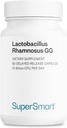 Supersmart - Lactobacillus Rhamnosus GG 10 Δισεκατομμύρια CFU ανά ημέρα (LGG Probiotic with Inulin) - Πνευστική & Ανοσολογική Υποστήριξη - Κολπική Χλωρίδα Υγεία 