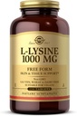 Solgar L-Lysine 1000 mg, 250 Tablet - Gelişen Aborpsiyon ve Assimilasyon - Cilt ve Lips'in Dürüstlüğü - Kolajn Desteği - Amino Asits - Non-GMO, Vegan, Gluten Free - 250 Hizmet