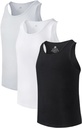 DAVID ARCHY Ανδρικό Tank Top Bamboo Rayon Εσώρουχα Tank Shirt Moisture-Wicking A-Shirt για άνδρες, 3 ή 5 Pack