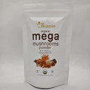 Organik Mega Mushroom Toz 10 1 Kompleksi - Immune System Alert | Chaga, Lion's Mane, Reishi, Cordyceps & More - 10 oz (284-Day Supply) | Filler-Free, Vegan, Non-GMO Superfood for Smoothies & Tea