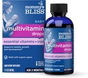 Anne'nin Bliss Bebek Multivitamin + Iron, Daily Essential Vitaminleri Immune Support, Sağlıklı Büyüme ve Bone Development*, Yaş 2 Ay+, 30 ml, Liquid