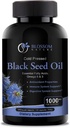 Black Seed Oil Caps 1000mg - Premium Black Cumin Seed Oil Caps - Black Seed Oil Liquid Pills - Virgin Cold Pressed Nigella Sativa Oil Pills - Black Seed Oil - 120 Cap (2 Μήνες Προσφορά)