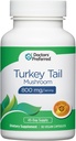 DOCTORS' PREFERRED Turkey Tail Mushroom Supplement - 800 MG/Serving, 90 Vegan Capsules