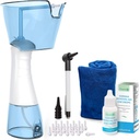 Elektrikli Kulak Kabloları Tilcare tarafından Yok Ediliyor - Kulak Irrigation için Hafiflik Makinesi - Yetişkinler ve Çocuklar için komple Ear Flush Flush Kit - Ear Lavage System with Ear Drops, Autoscope, Havlu & 30 Tips