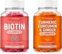 Biotin & Turmeric Vegan Gummies Combo 