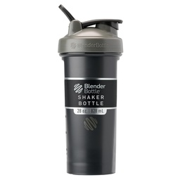 BlenderBottle Classic V2 Shaker μπουκάλι Ιδανικό για πρωτεϊνικές ανακινήσεις και προ προπόνηση, 28-Ounce, γκρι/μαύρο, μαύρη σκιά