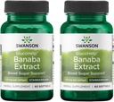 Swanson Glucohelp Banaba Extract - Τυποποιημένο 1, 33 mg 60 Sgels (2 Pack)