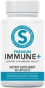 Shopping Annuity Brand Premium Immune + Formula - Καθημερινή Ανοσολογική Υποστήριξη με Reishi Mushroom, Echinacea, American Ginseng, Vitamin C & Zinc - Υποστηρίζει Ψυχική Καθαρότητα & Ενεργειακά Επίπεδα (60 Κάψουλες)