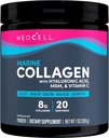 Neocell Marine Collagen με Υαλουρονικό Οξύ, MSM και Βιταμίνη C, Keto Collagen Συμπληρώματα, για την περιποίηση του δέρματος και την κοινή υγεία, χωρίς γεύση, σκόνη, 7 oz, 1 Canister