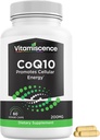 CoQ10, One Pack, 200mg, 60 Κάψουλες. Προωθεί Cellular Energy, Antioxidant, Co q10 Συμπληρώματα, για άνδρες και γυναίκες.