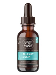 Earth Animal Athethecary Liquid Supplement - Αλλεργία & Δέρμα Φυτικές θεραπείες για σκύλους & γάτες - 2 fl oz