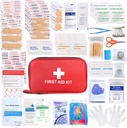 First Aid Kit 194 Piece Emergency Kits for Hiking Camping Trauma Kit for Boat Vehicle Compact Aid Kit for for Home Car Travel