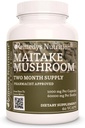 Remedy'nin Beslenme Maitake Mushroom | 1000 mg 60 Vegan Capsules Diyeter Supplement | Two Moon Supply