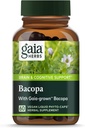 Gaia Herbs Bakopa - Εγκεφαλική και Γνωστική Υποστήριξη Βότανο συμπλήρωμα - Made with Bacopa (Bacopa Monnieri) to Help support a Thriving Mind - 60 Vegan Liquid Phyto-Capsules (Up to 60-Day Supply)