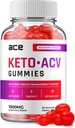 Ace Keto ACV Gummies - Advanced Formula Ace Keto Plus ACV Gummies Apple Cider Vinegar Ace ACV, Διαχείριση βάρους, Συμπλήρωμα διατροφής Κριτικές Άνδρες γυναίκες (60 Gummies)