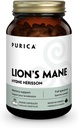 PURICA - Lion's Mane Micronized Mushrooms, 60 Vegan Capsules - Bilişsel Sağlık - Focus ve Memory Supports
