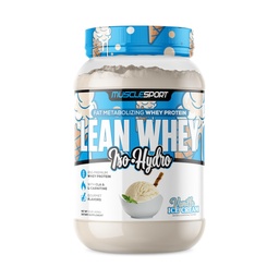 Myrussport Lean Whey RevolutionTM Protein Powder - Whey Protein Isolate - Χαμηλή θερμίδα, Χαμηλό λίπος, Απίστευτες Γεύσεις - 25g Protein per Scoop (2LB, Vanilla)