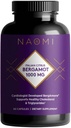 NAOMI Italian Citrus Bergamot 1000mg, Βραβείο-Κέρδισμα Cardiologist Dvlpd Υψηλής Ικανότητας, Κλινικά Εμφανίζονται για την υποστήριξη Υγιεινή Χοληστερόλη, Τριγλυκερίδια, & Υγεία της Καρδιάς, w/ 7 Κλειδί Πολυφαινόλες, 30-Ημέρες Προμήθεια