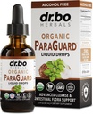 ParaGuard Cleanse Liquid Organic Detox - Organic Intestinal Guard Formula συμπλήρωμα για τους ανθρώπους με μαύρο γαρύφαλλο Walnut Wormwood & Ρίγανη Βάμμα - Φυσικό βοτανικό εντόσθιο σώματος καθαρισμού 2 oz
