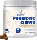 Probiotics for Dogs - Βελτίωση του δέρματος με φαγούρα, αυτιά, ισορροπία ζύμης, Αλλεργίες, Ανοσία υγείας, Dog Gut Υγεία, Digestive Υγεία με προβιοτικά, Προβιοτικά σκυλιά, Μείωση Διάρροια, 90 μάσημα (Pork)