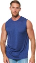 Merino Wool Tank Top Men - Active Merino Wool Undershirt Moisture Wicking Breathable Anti-Odor Lightweight Base Layer