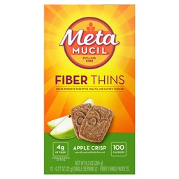Metamucil Fiber Wafers Apple Crisp 24 Κάθε (πακέτο του 7)
