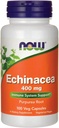 Τώρα τρόφιμα Echinacea Root Purpurea 400mg 100 Caps