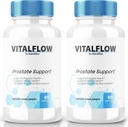 (2 Pack) VitalFlow Capsules, VitalFlow Advanced Prostate Support Formula, Resmi Doğal Formula Yeniden Kontrole Geri Döndürmek, Yaşam Akış Yorumlar (120 Capsules)