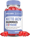 Sadece Laboratuvarlar Microbio Keto ACV Gummies Extreme 2000MG Micro Bio Keto Gummies Apple Cider Vinegar Formulat Juice B12 Vegan Non GMO 60 Gummys