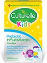 Culturelle Kids Probiyotik + Çocuklar için Çokvitamin Chewable, Çocukların yaşları 3+, 30 Count, Digestive Health, Oral Health & Immune Support - 11 Vitamins & Minerals, Vitamin C, D3 & çinko dahil olmak üzere