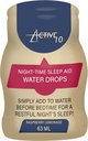 Night Time Sleep Aid Water Drops, Enhancing and Soothing for Restful Nights - Cherry Juice, Natural Materialss - 2.13 Fl Oz Oz