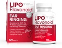 Lipo-Flavonoid Plus Tinnitus Relief - Doktor- Ringing Ears için Tavsiye - Klinik olarak Proven Limon Bioflavono Kompleks ile C, B1, B2, B6, B12, &ol - 100 Caplets