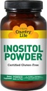 Country Life Inositol Toz, 4-Ounce