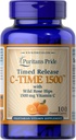 Puritan's Pride Vitamin C 1500 mg με Rose HIPS Caplets, 100 Count
