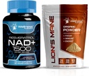 WELLNESS LABSRX NAD+ Capsules 1500 mg - Lions Mane Toz 2000 mg