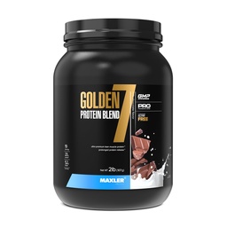 Maxler Golden 7 μείγμα πρωτεΐνης - σκόνη πρωτεΐνης για μυϊκή αύξηση & ανάκτηση - σκόνη πρωτεΐνης σοκολάτας γάλακτος 2 lb