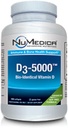 NuMedica - D3 5000 Μεγάλη - Βιταμίνη D3-180 softgels