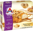 Atkins Peanut Caramel Cluster Bar, Dessert, High in Fiber, 3g Net Carb, 1g Sugar