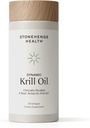Stonehenge Health Dynamic Krll Oil 1600mg – τριπλή δύναμη Ανταρκτική Omega-3 συμπλήρωμα με EPA, DHA, φωσφολιπίδια & 2mg Ασταξανθίνη – Υποστηρίζει την καρδιά, τον εγκέφαλο, το δέρμα, την κοινή & την υγεία των ματιών – 60 Softgels