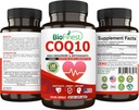 BioFinest CoQ10 Coenzyme Q10 100 mg Supplement - Hızlı Yayın Hızlı Aborpsiyon - Immune Heart Energy Antioksi (120caps)