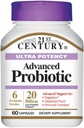 21. Yüzyıl Ultra Potency Advanced Probiyotik Capsules 60 ea (Pack of 4)