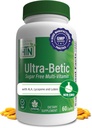 Sağlık Thru Beslenme Ultra-Betic Multivitamin 60 Sayı | Destekler Nerve, Vizyon, Enerji | ALA, Lycopene | Non-GMO, Clean Label | Üçüncü Taraflı Kalite için Test Edildi