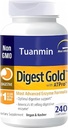 Digest Gold + ATPro Enzyme Supplement - Digestive Health için maksimum Güç Formülü - Büyük Mealların Digestion of Large Meals, Helps Reduce Bloating & Gas, 240 Capsules