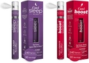Can-i Wellness Fast-Active Oral Spray Bundle - Φυσικό συμπλήρωμα ύπνου με μελατονίνη και GABA, Καθημερινή Ενεργειακή Υποστήριξη με B12, Ουμπικινόλη και καφεΐνη – Vegan Formula, Φορητό, Travel-Friendly Spray