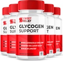 (5 Pack) Sweet Relief Glycogen Support Capsules, Sweet Relief Blood Record Supplement, Sweet Releaf Glycogen Support Sweet Relief (300 Capsules)