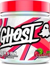 GHOST Burn Weight Management Powder, Kiwi Strawberry (60 Servings) - Μεταβολισμός & Ενεργειακό Συμπλήρωμα Στήριξης Ανδρών & Γυναικών - Φυσική καφεΐνη, L-Καρνιτίνη & L-Τυροσίνη - Σόγια & Χωρίς ζάχαρη, Vegan